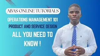 PRODUCT & SERVICE DESIGN