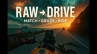 Drive Look in Minutes: Action 5 Pro POV Color Match (DaVinci Resolve)