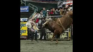 Little Yellow Jacket bucks Craig Sasse - 04 PBR Greensboro