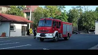 Powr&oacute;t z akcji wozu 671S)21- GBA 2,716 Renault Midlum 300 14 DXiISS Wawrzaszek  - JRG Zabrze