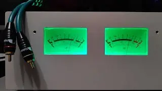 Усилитель D класса, чип TPA 3116 + стрелочные индикаторы,сборка из компонентов. #amplifier #vumeter