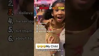 best kids help to fight prank! 🤣🤣