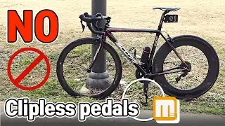 Struggling with Clipless Pedals? 🚴&zwj;♂️ Enjoy Road Cycling with Sneakers! 🚀 Upgrade Your Flat Pedals