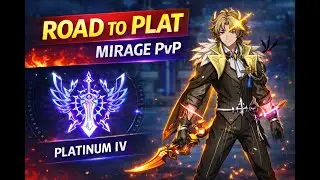ROAD TO PLATINUM 🔥 MIRAGE SOLO PvP | Crystal of Atlan