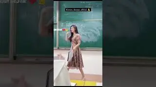 # Korean # teacher dancing # viral