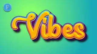Pixellab Tutorial - Vibes 3D text Effect Tutorial on pixellab smartphone | 100% Editable 🔥💯
