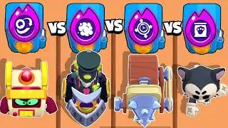 THE BEST NEW HYPERCHARGE? | MOE vs CHUCK vs KIT vs R-T | BRAWL STARS