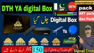 PTV Network HD Digital Box Setup | How to Scan All PTV Channels