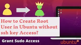 How to Create Root User In Ubuntu 22.04.1 LTS on AWS Ec2 Instance? | How to Add User to Sudoers |