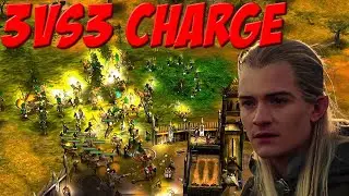 Славный рывок УБИЙСТВ | 3 на 3 | BFME 1 патч 2.22 Онлайн