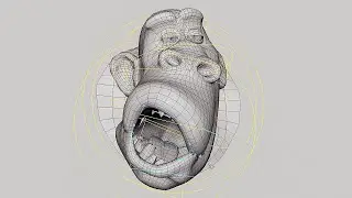 Joint Based Cartoon Facial Rigging | Sticky Facial Controllers with Sticky Lips