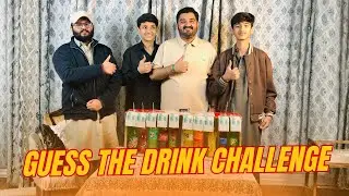 Guess The Drink Challenge | Blind Taste Test | Arsi Reviews