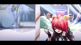 Exusiai gets Dizzy (Swirly Eyes, Circling Stars and POV)