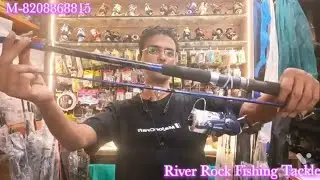 Major Craft Indra Spin Rod# Daiwa Fishing Rod# Okuma Reel& Rod # River Rock Fishing Tackle Kurundwad