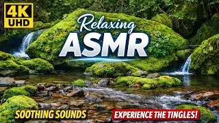 STRESS RELIEVED IN AN INSTANT RELAXING ASMR MOUNTAIN RIVERFLOW NATURAL SOUND