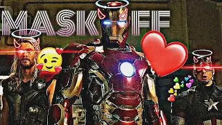 MASK OFF edit ft Iron man x Captain America x Thor