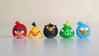 Jazwares: Ігровий набір із 5 фігурок - Angry Birds Game Pack (Core Characters)