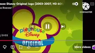 Playhouse Disney Original Logo (2003-2007) KineMaster Speed 0.125x And 16x Faster More