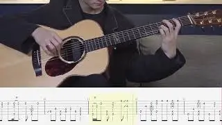 Fingerstyle Tabs | Bee Gees - How Deep Is Your Love | Sungha Jung Tabs | Guitar Cover | Nino Music