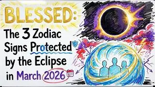 BLESSED || The 3 Zodiac Signs Protected by the Eclipse in March 2026