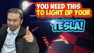 Tesla Upgrade: LED Logo Projector Puddle Lights - Easy Install