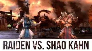 Mortal Kombat 9 - Final modo Historia - Raiden Vs. Shao Kahn (Experto)