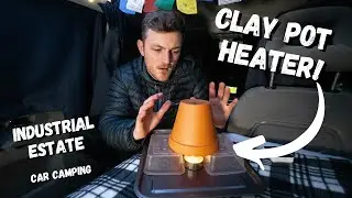 Industrial Estate Stealth Camp Using Clay Plant Pot Heater
