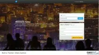 Adding a Twitter 