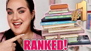 RANKING MY NEW PALETTES FROM WORST TO BEST!