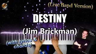 EASY PIANO VIDEOKEYS My Destiny - Jim Brickman Piano Cover Tutorial Instrumental Chords