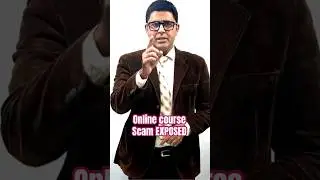 Online course scam EXPOSED #money #makemoneyonline#skills #mindset#motivation #india #viral #shorts