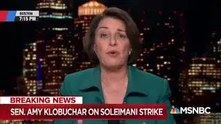 Amy Klobuchar Talks About Her Support For Invading Iran