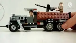 Lego soviet Gaz aaa Truck instructions (MOC)