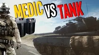 BF4 - MEDIC vs TANK (DEFIBRILLATOR VS TANKS) [PATCHED]