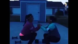 Workout video - partner exercises