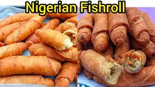 How to Make Nigerian Fish Roll | Authentic Street Snack Recipe &ndash; Crispy Outside, Savory Inside!
