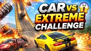 Car vs Extreme Challenge 😱 | Impossible Stunts!