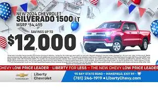 Presidents' Deals All Month Long at Liberty Chevy