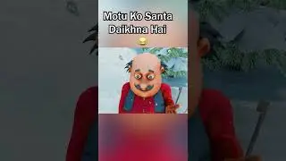 Motu Ko Santa Daikhna He - Christmas Cartoon - Pandamon Toons