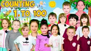 Numbers 1 to 100 with Magic Flute Montessori KIDS! Acting Class is every Tuesday and Saturday !