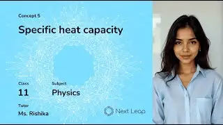Specific heat capacity | Class 11 Physics | Thermal Properties of Matter