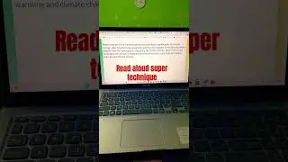 Pte Read Aloud Super Technique || Real Exam Tricks || 2023 || Speaking #shorts #pte