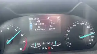 Ford Focus 1,5 otomatik ile sport modda son sürat