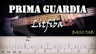 Prima guardia - Litfiba |  Bass TAB | Bass cover | Tutorial