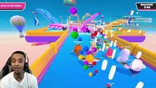 FlightReacts plays Fall Guys for the 32nd time & this happened!
