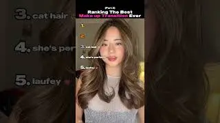 Ranking The Best Makeup Transition (Part 2) #makeup #beautiful #women #shorts