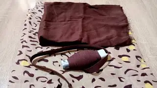 جيتكم بفكرة مليحة تفصيل وخياطة مئزر للمطبخ (طابلية لحجر) جيب بالسحاب روعة 🌹🇩🇿🤗