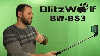 BlitzWolf BW-BS3 универсальный 3 в 1 Bluetooth монопод штатив и палка для селфи | drintik