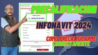 Tutorial Como checar mi precalificacion y puntos infonavit 2024