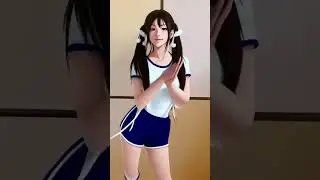 #World Cup gesture dance #hotgirl #dance #Anime #dancing #Animation #AI Generated Animation